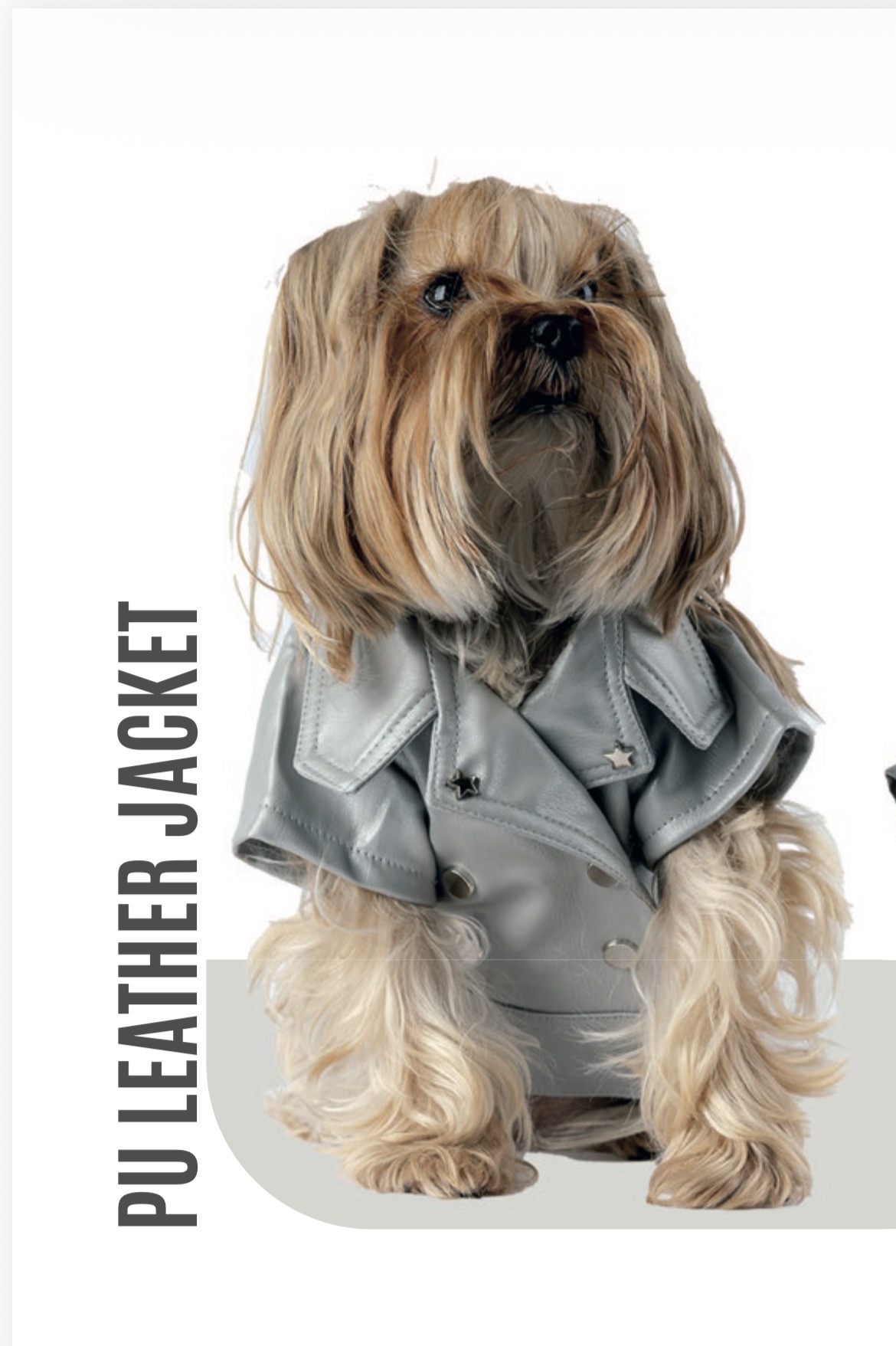 SUNİ DERİ CEKET RUGAN GRİ